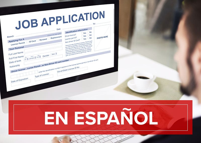 Job Application, but in spanish